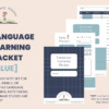 Language Learning Packet (blue) - Image 2