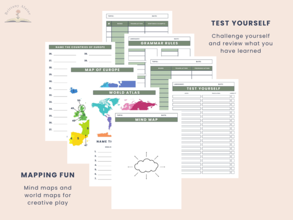 Language Learning Packet (green) - Image 7